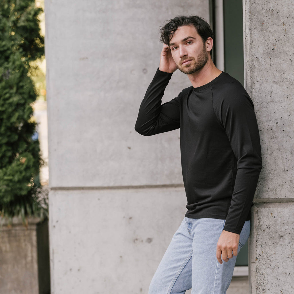 Signature Long Sleeve Raglan Tee