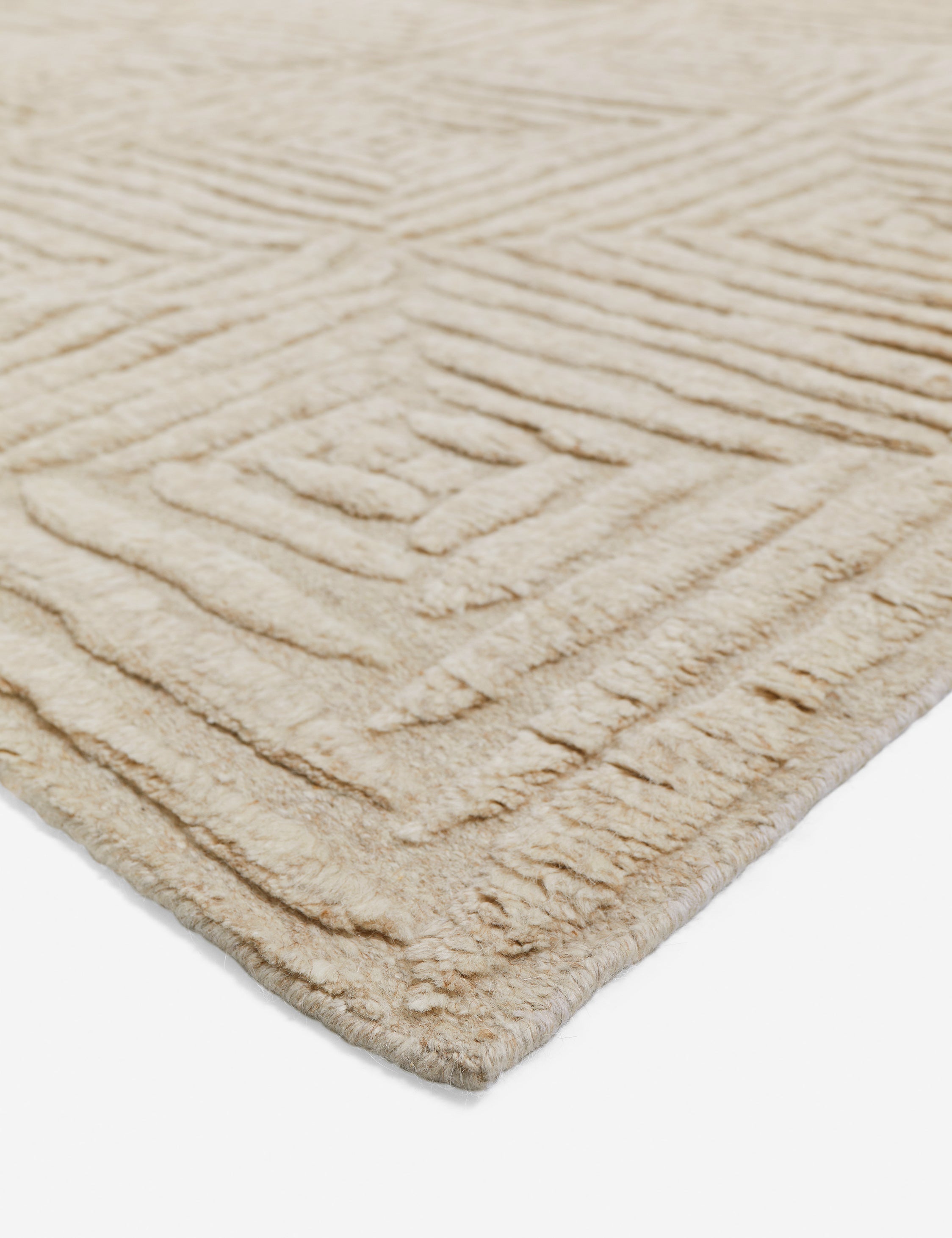 Metz Hand-Knotted Wool Rug Swatch