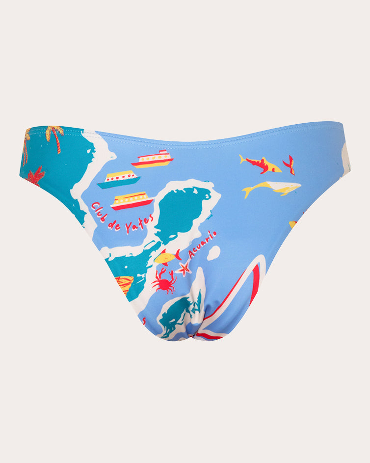 Mexico Acapulco Low-Rise Bikini Bottoms