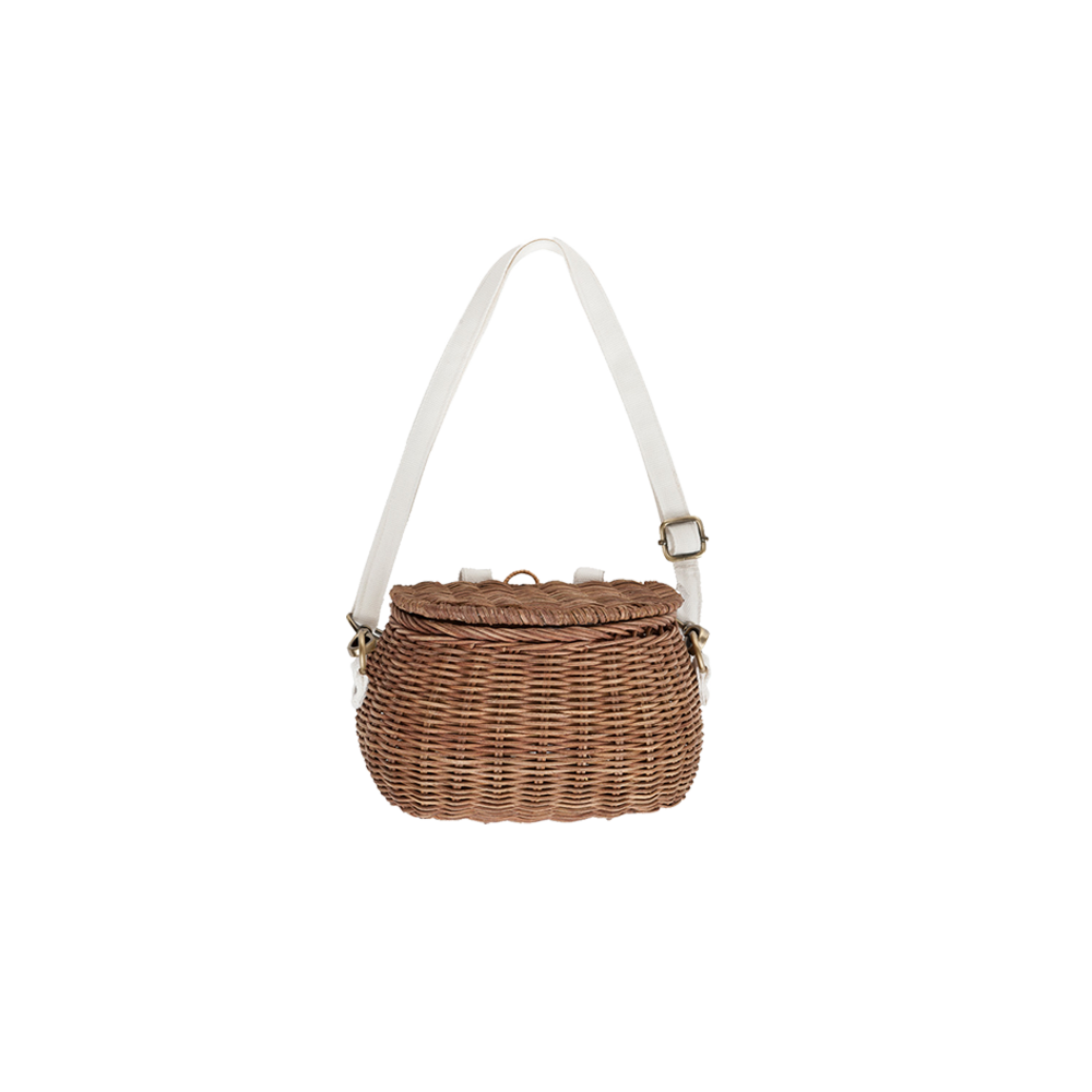 Mini Chari Rattan Bag - Natural
