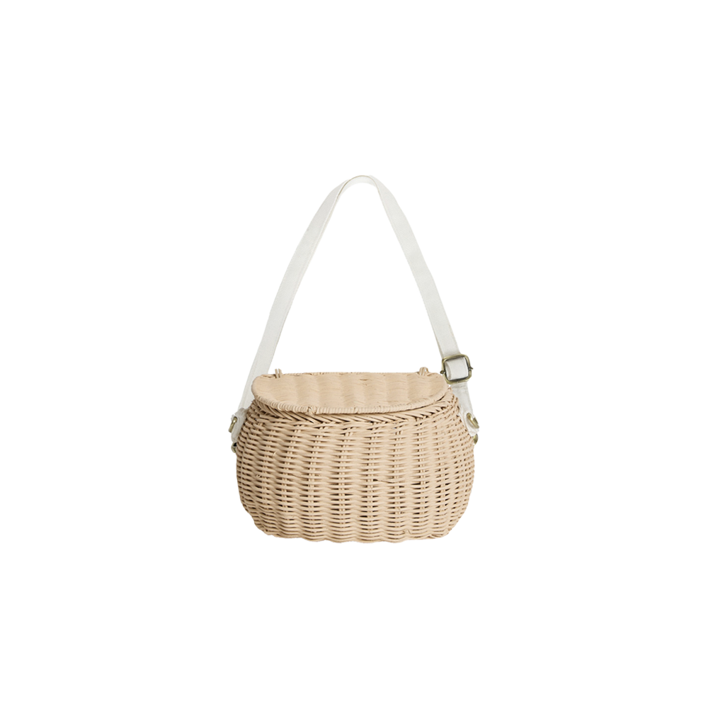 Mini Chari Rattan Bag - Straw