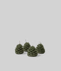 Beeswax Wee Pine Cone Candles