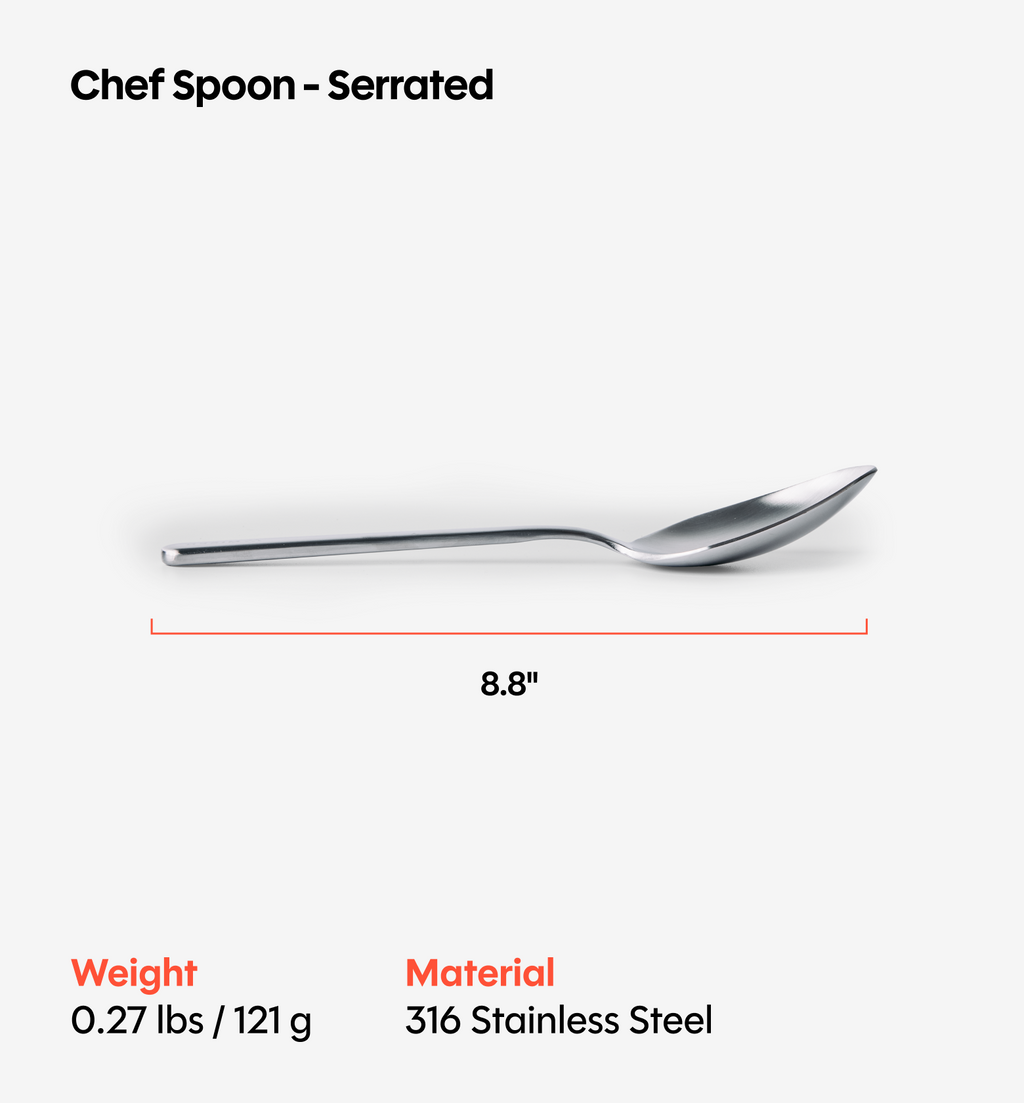 Serrated Chef Spoon