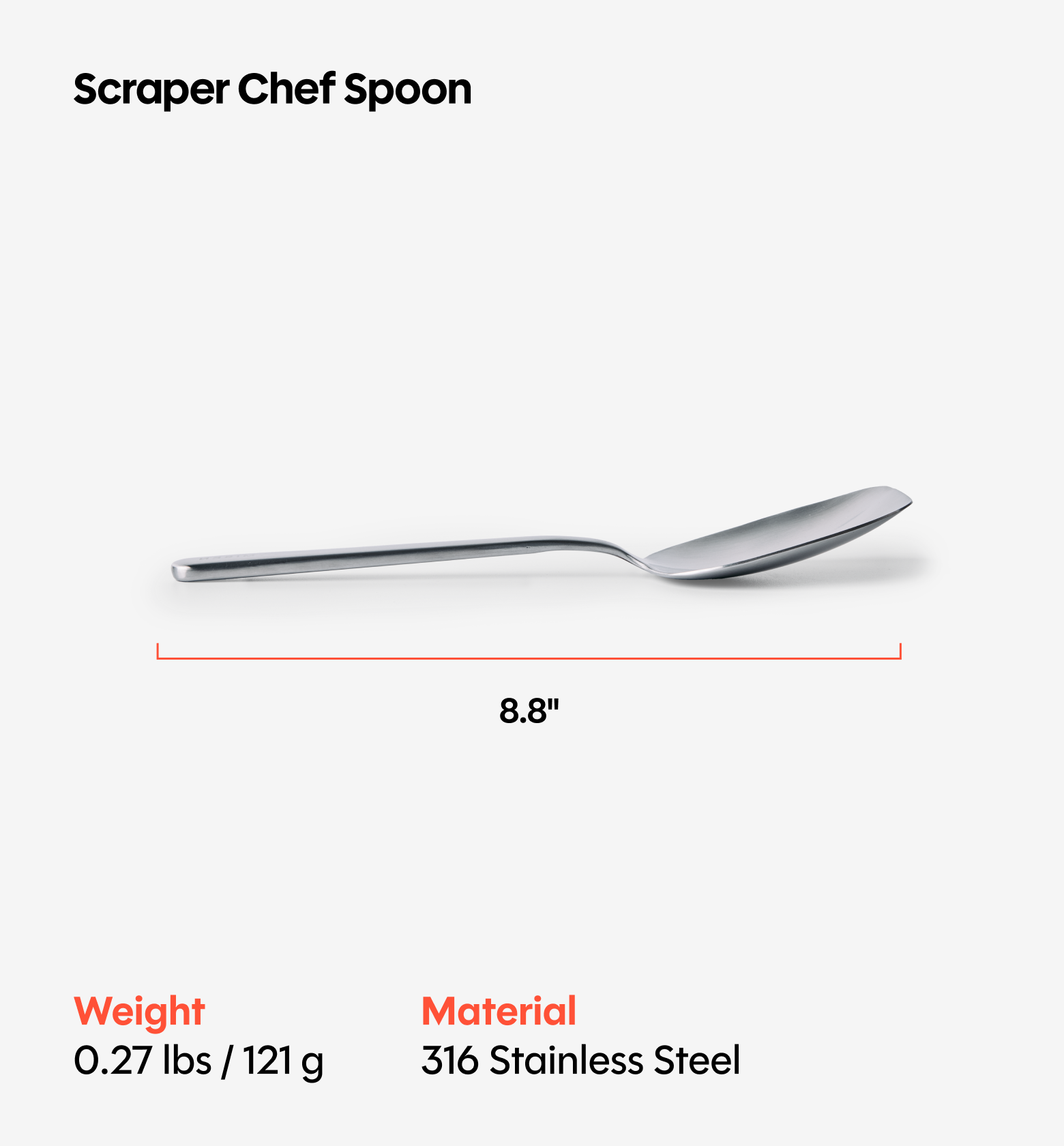 Scraper Chef Spoon