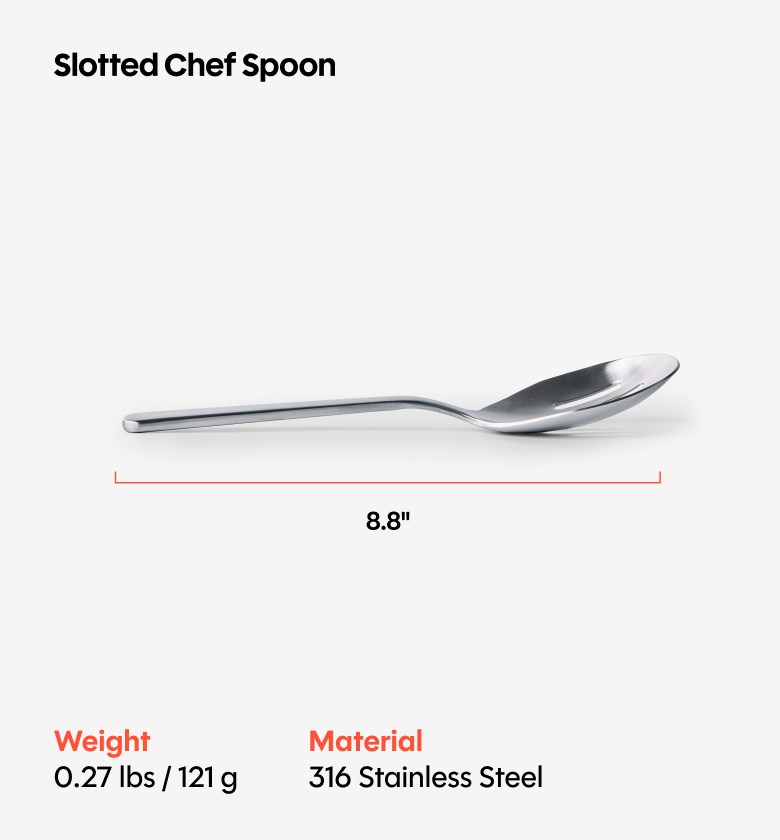 Slotted Chef Spoon