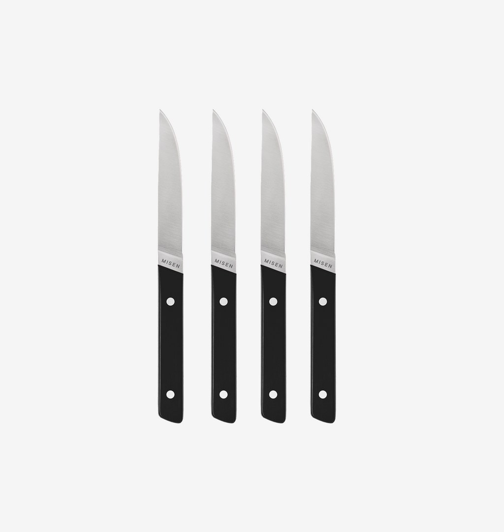 Personalized Straight-Edge Steak Knives - ACUTO440 - New