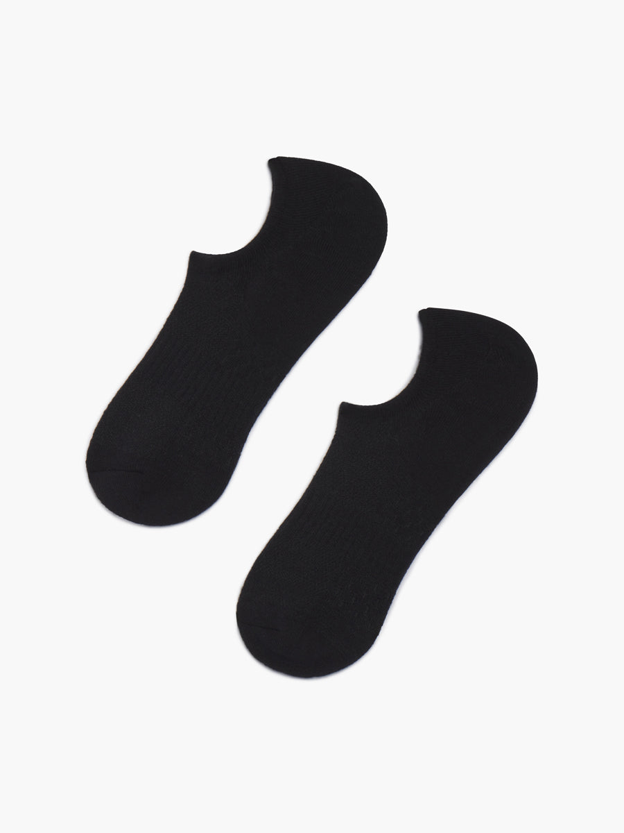 Atlas No Show Sock - Black (AL7)