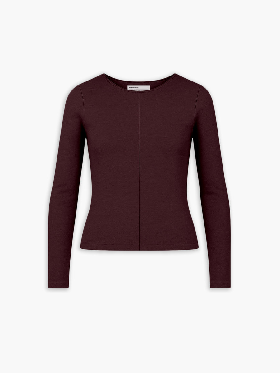 Women's Atlas Long Sleeve - Bordeaux