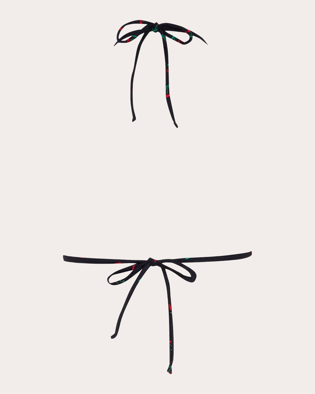 Moa Embroidered Halterneck Bikini Top