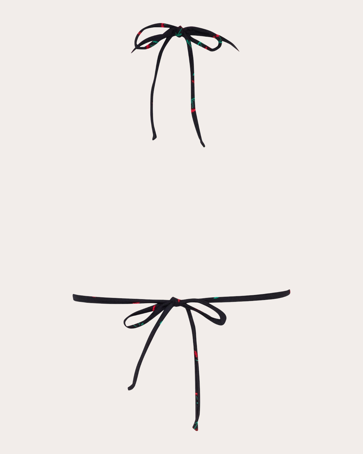 Moa Embroidered Halterneck Bikini Top