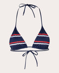 Moa Appliqué Bikini Top