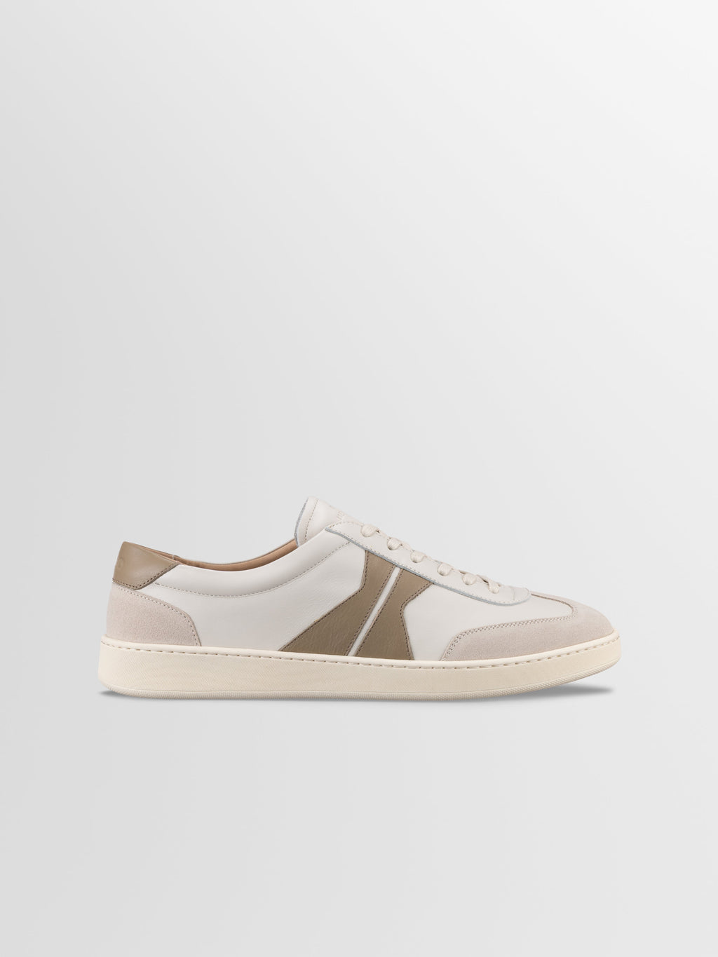 Monza Leather Sneaker in Latte