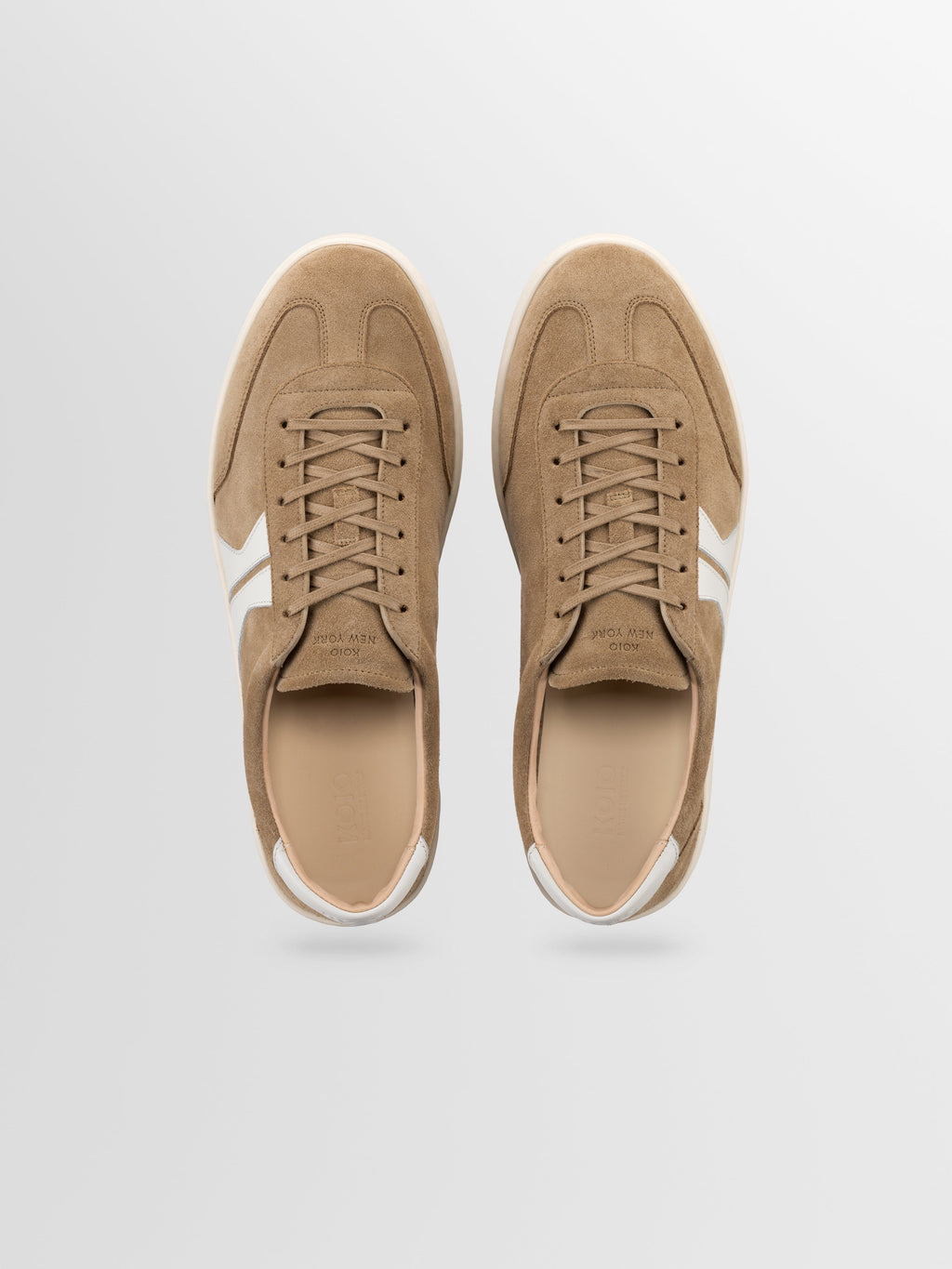 Monza Suede Sneaker in Wheat