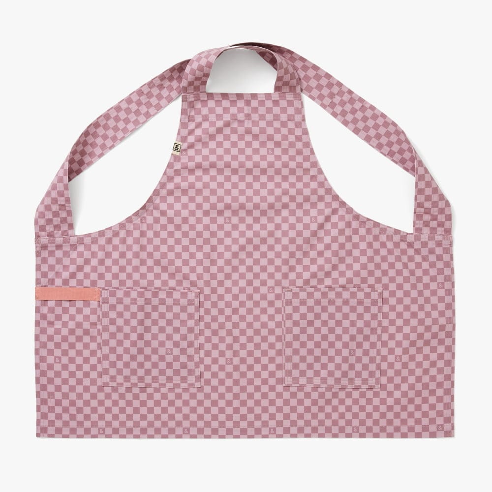 Mulberry Purple Check Smock