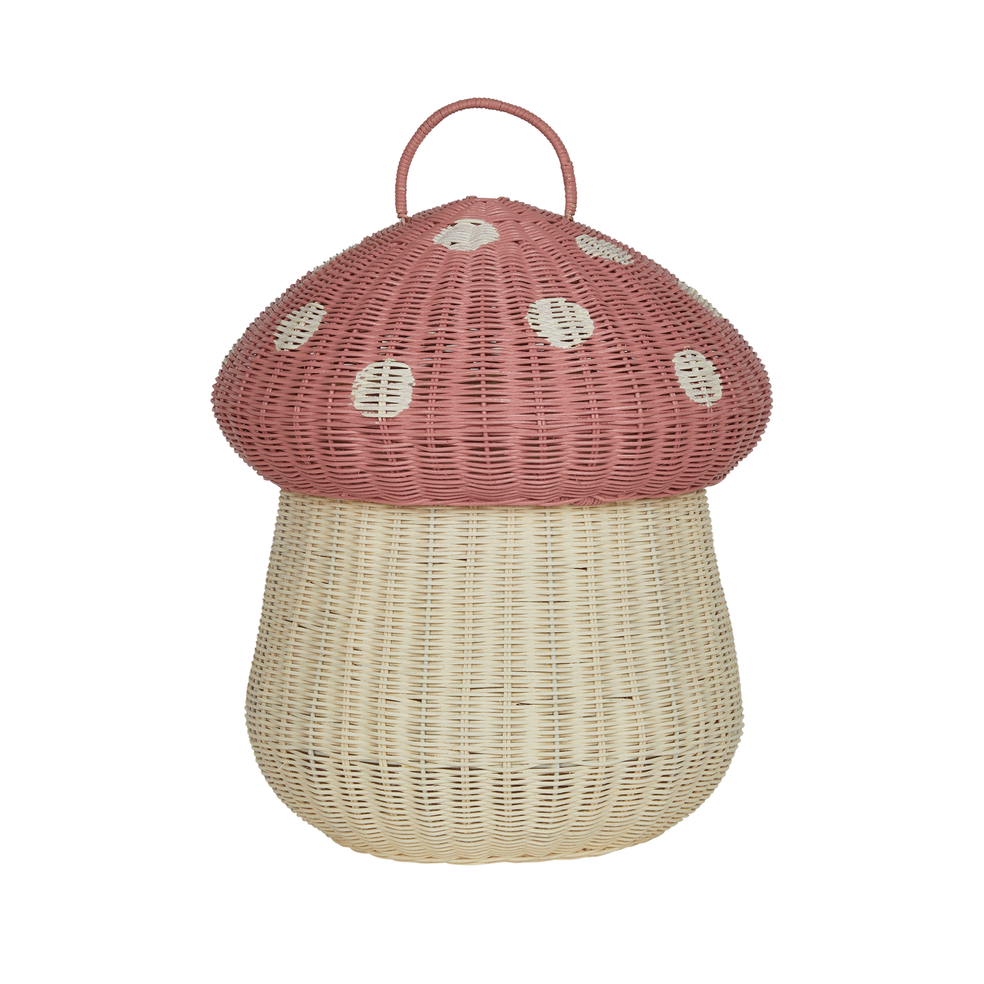 Mushroom Storage Basket - Musk
