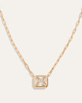 Bezel Set Essential Necklace