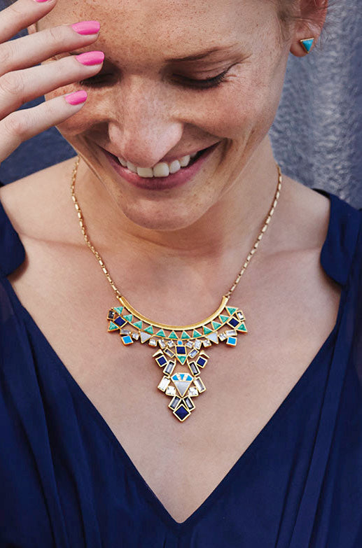 Stone Tile Versatile Necklace