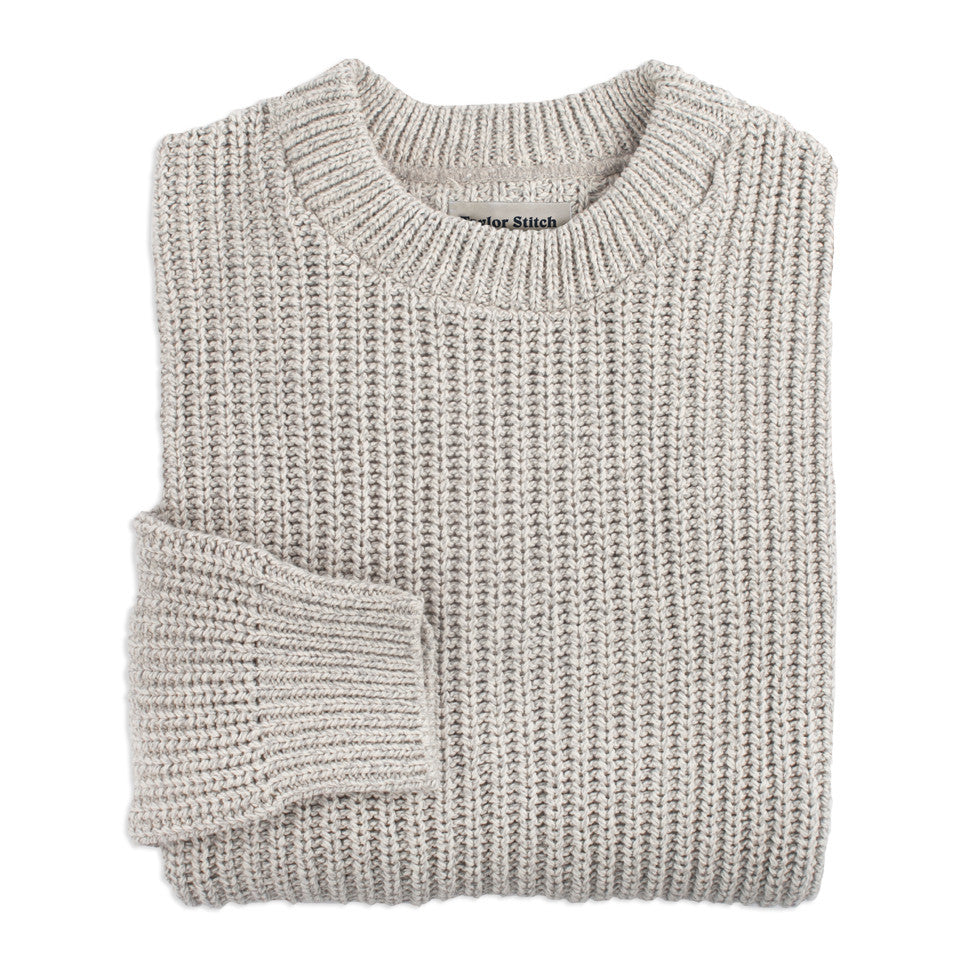 The Whaler Sweater in Ash