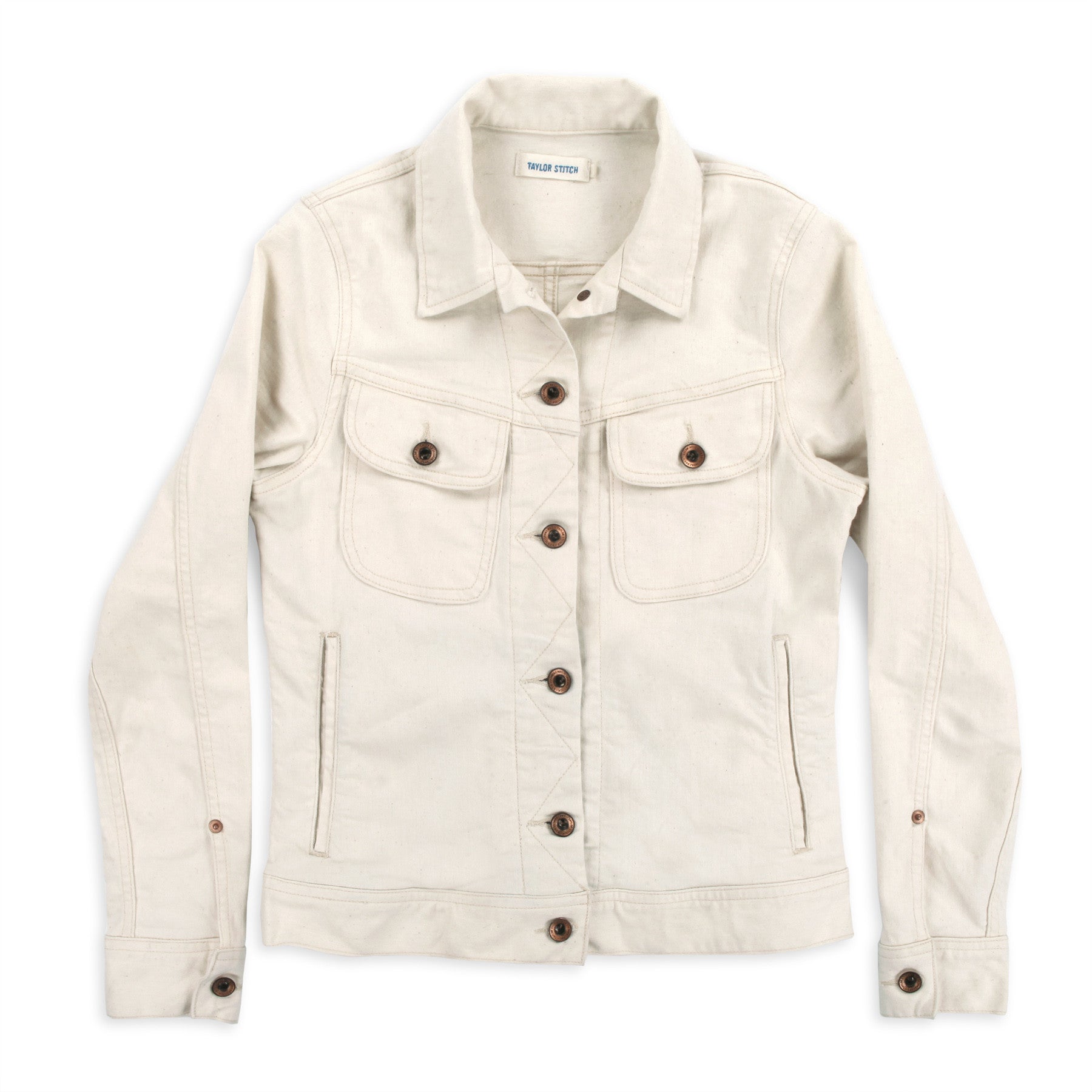 The Pacific Jacket in Natural Denim