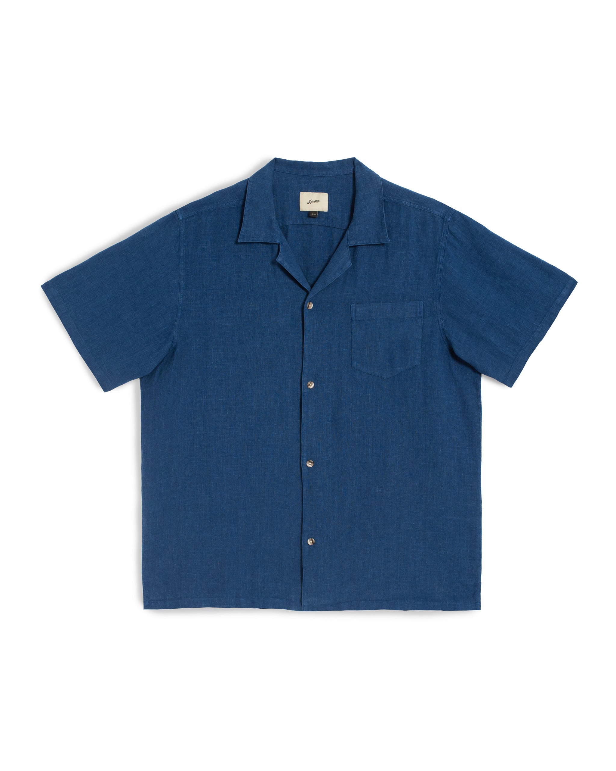 Brine Linen Camp Shirt