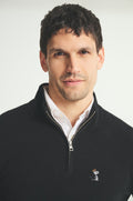 Men's Snoopy Golf Signature Cashmere Quarter Zip