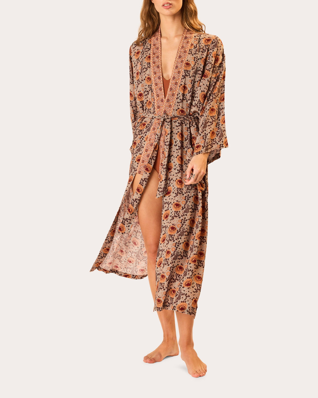 Diane Floral Kimono Robe