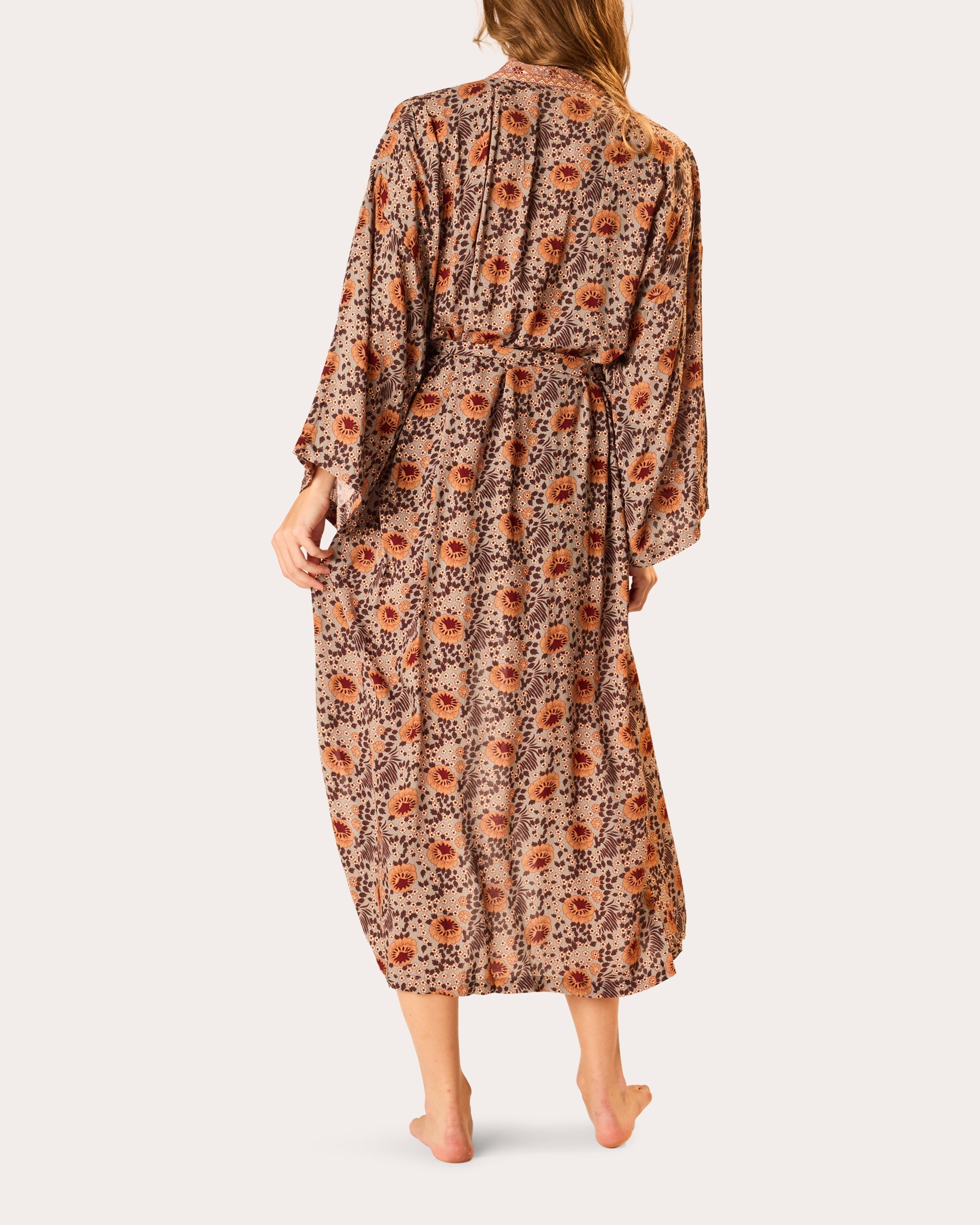 Diane Floral Kimono Robe