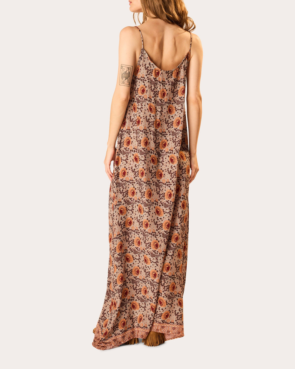 Heather Floral Maxi Slip Dress
