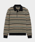 Wool Fair Isle Sweater Polo