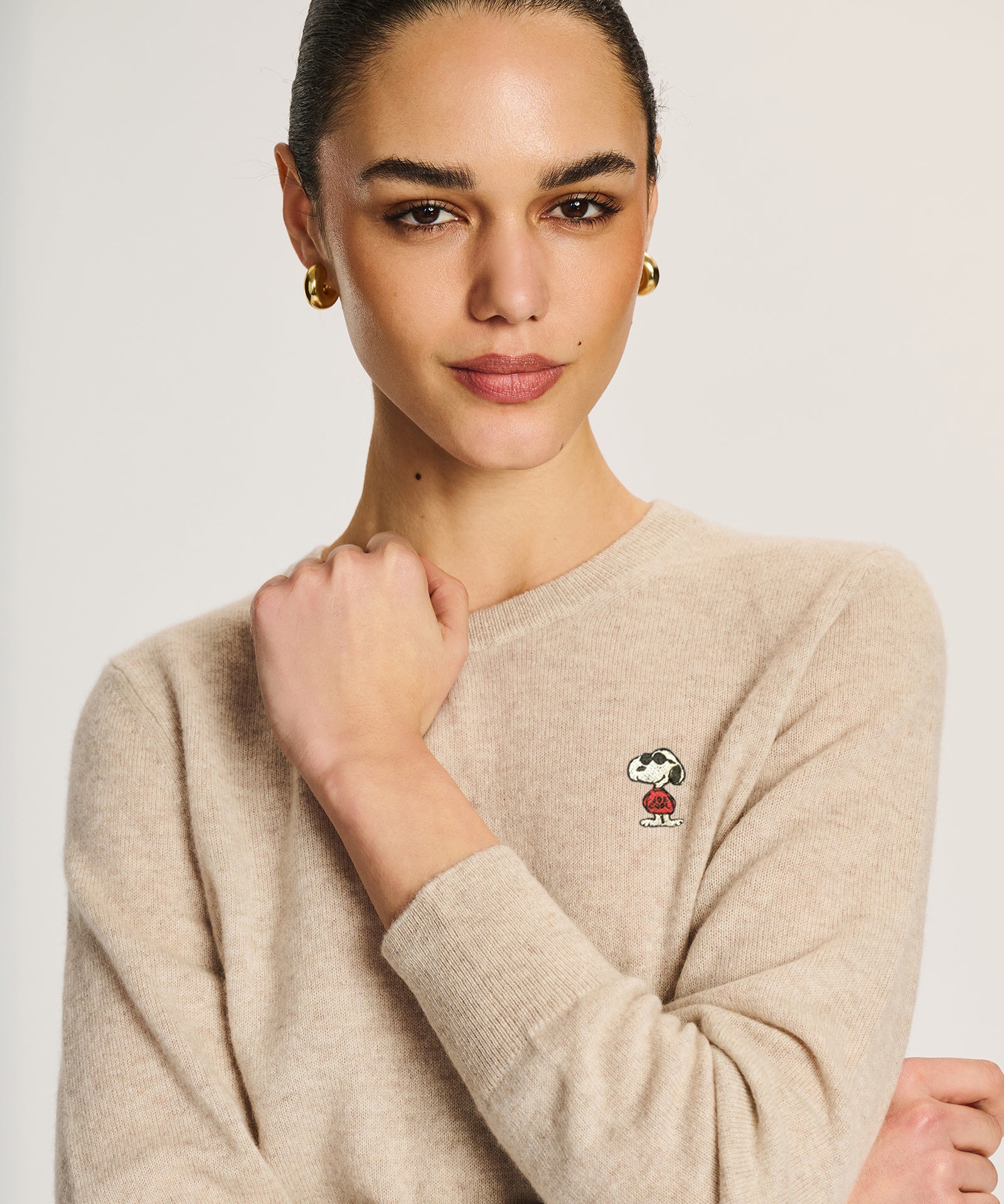 Women's Joe Cool Snoopy Cashmere Sweater