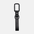 Ridge Keychain - Midnight Black Leather