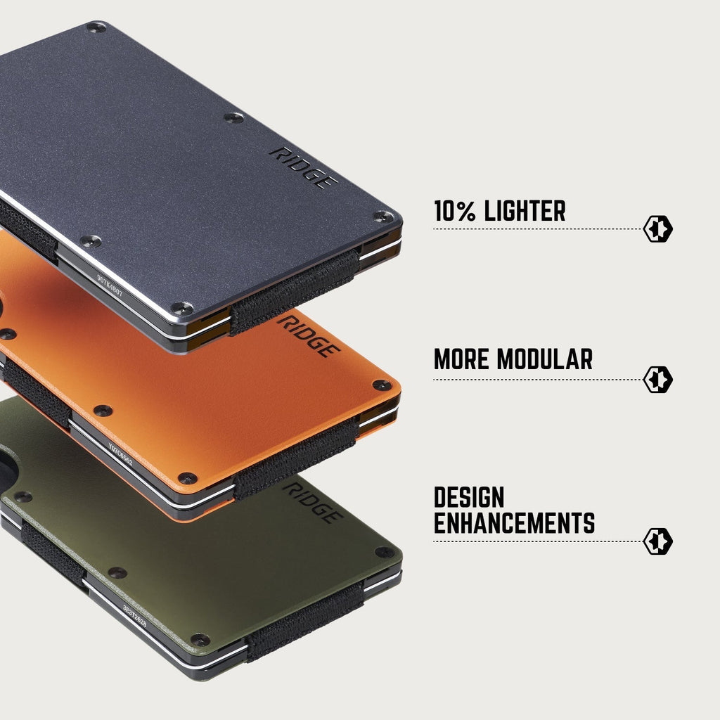 Ridge Wallet - Tobacco Brown Leather