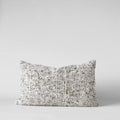 Textured Brown Tweed Pillow, 16x24