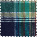 Navy Brushed Winter Madras