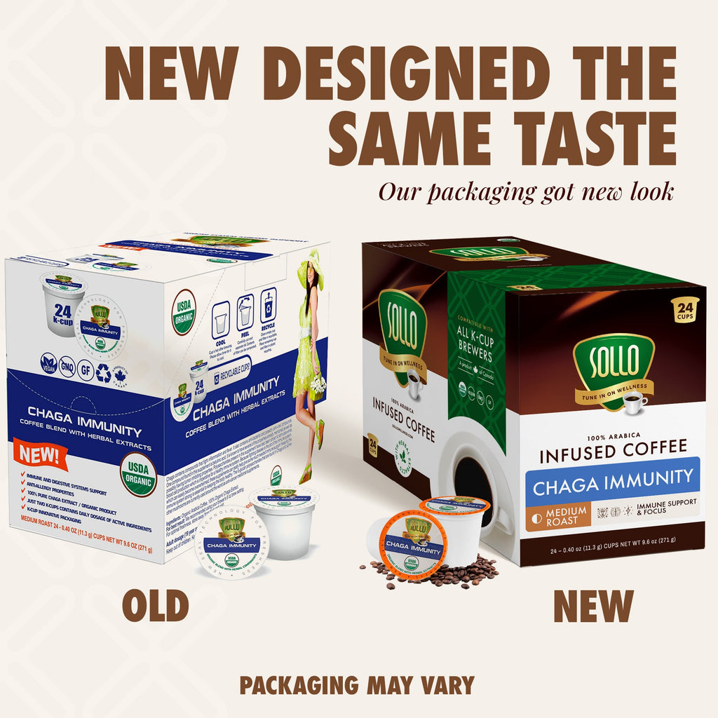 Chaga Mushroom Coffee Pods
