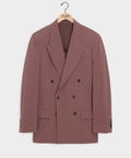 Italian Crepe Double-Breasted Wythe Jacket