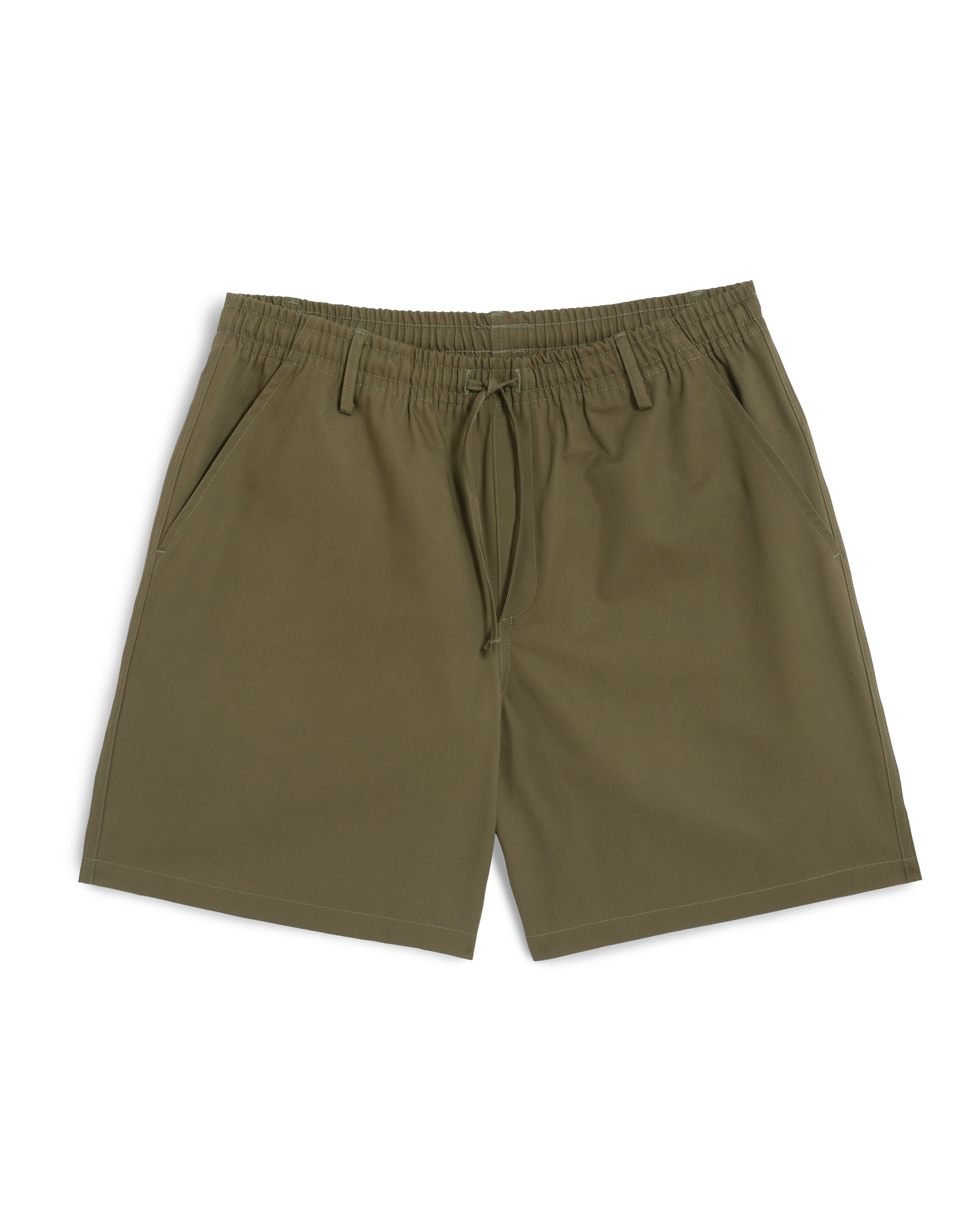 Olive Herringbone Leisure Short