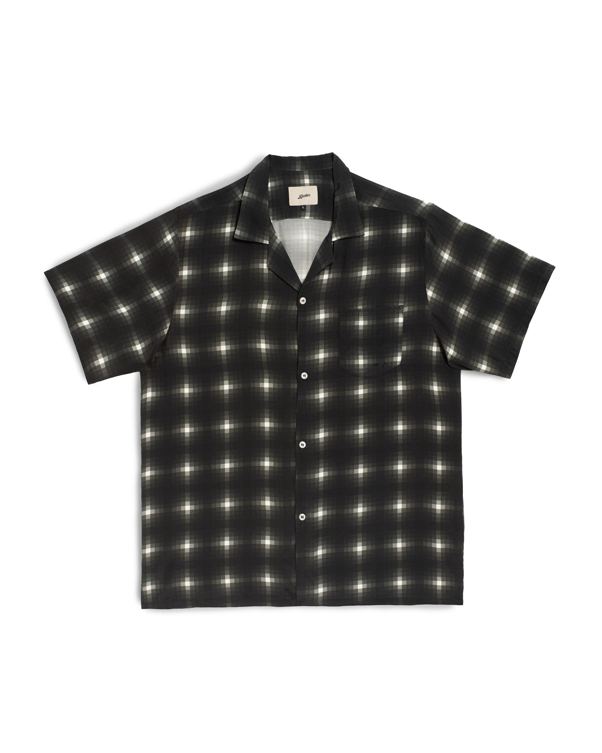 Onyx Digi Plaid Camp Shirt