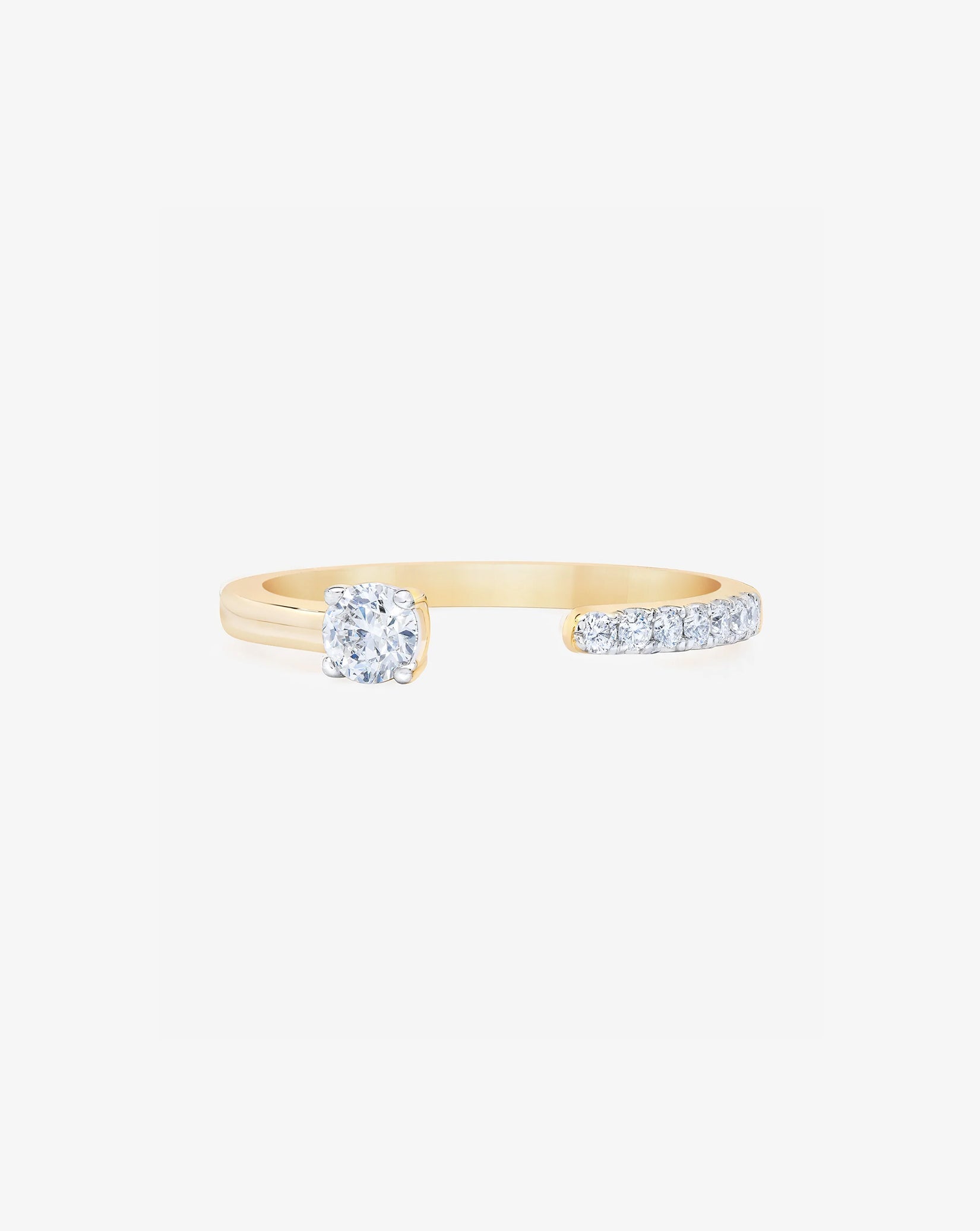 Open Round Diamond Band
