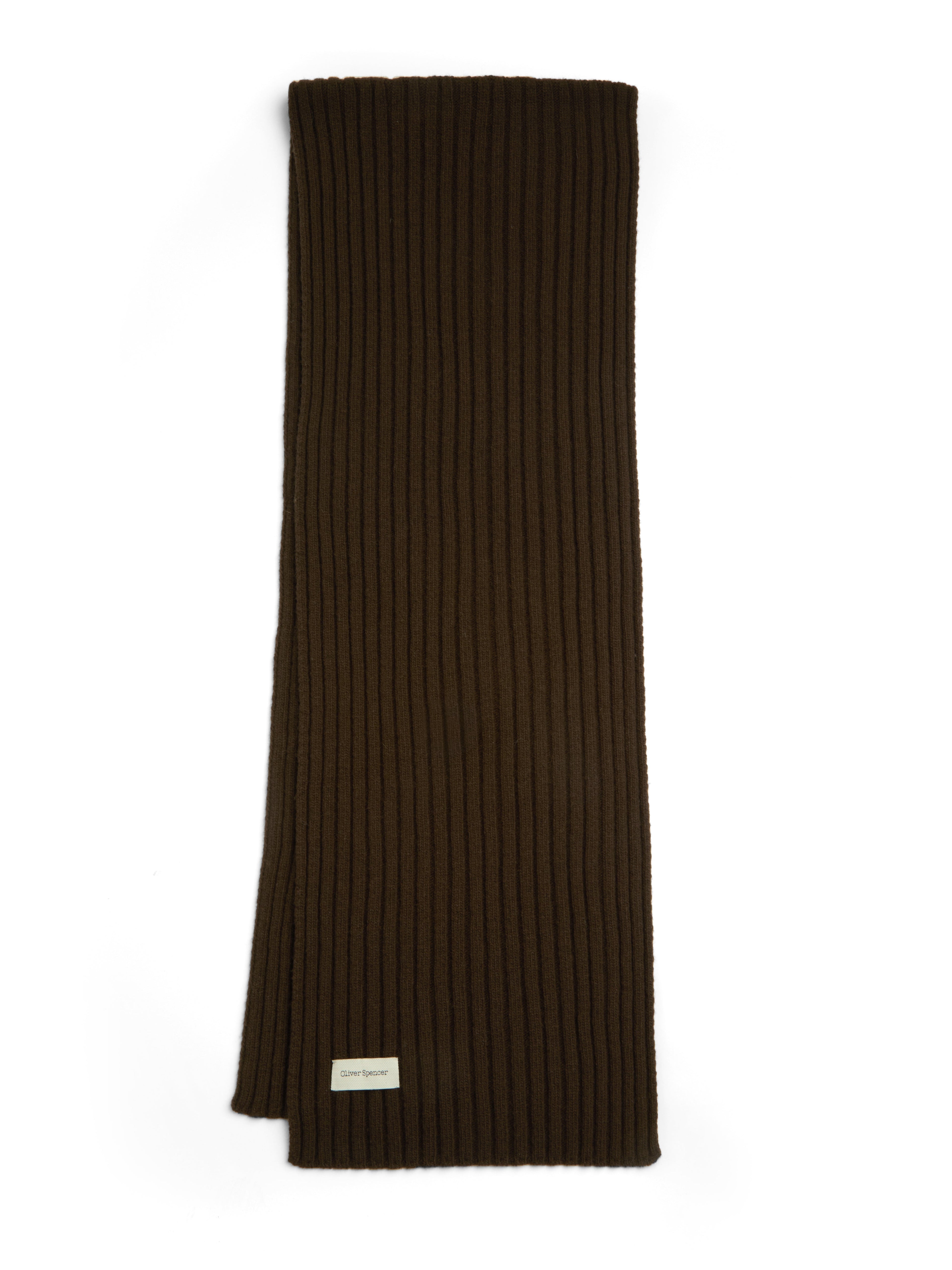 Soane Scarf Rib Brown