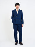 Faye Indigo Blue Double Breasted Suit