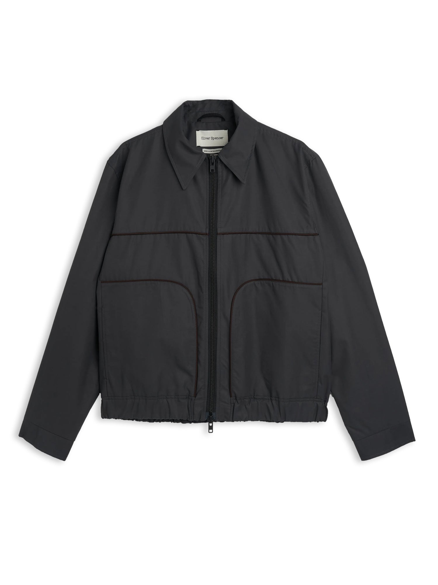 Bembridge Jacket Albers Charcoal