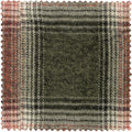 Olive Brushed Mélange Plaid