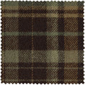 Brown Brushed Winter Madras