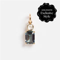 One of a Kind 14k Lab Alexandrite and Diamond Charm