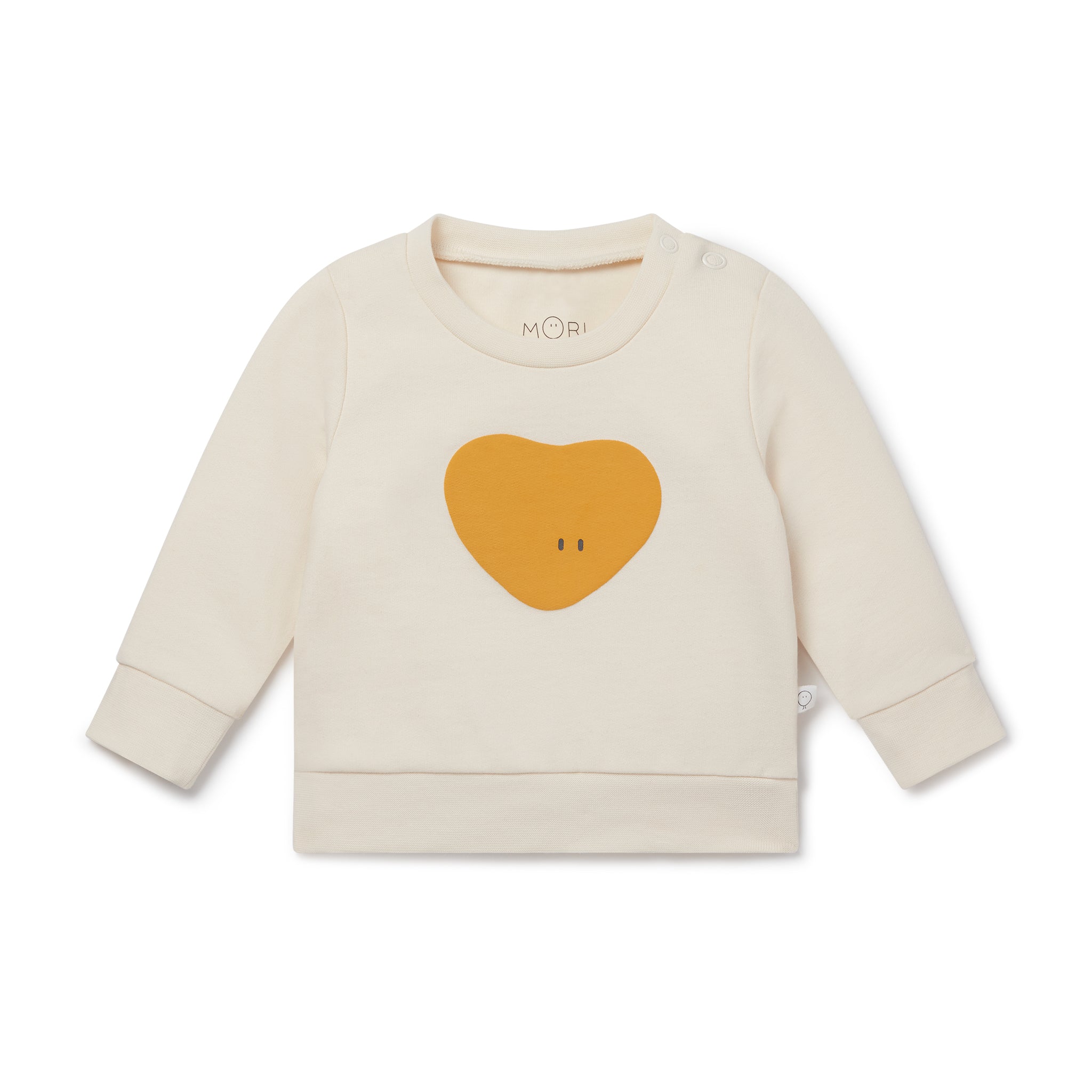 Organic Cotton Heart Sweatshirt