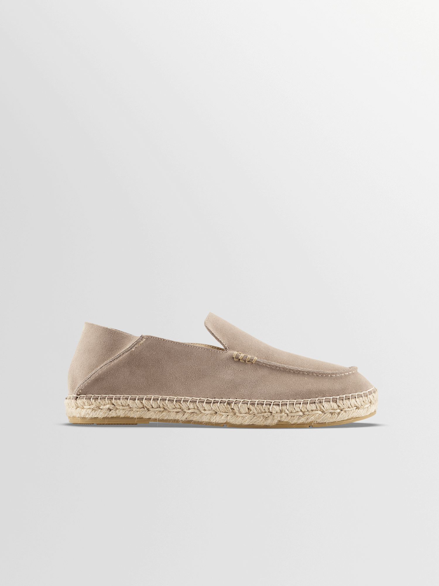 Ostuni Suede Espadrille in Ashen