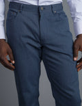 Oxford Blue Link Dobby Five Pocket