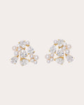 Pearl & Zirconia 'The Breaths We Dare To Take' Earrings