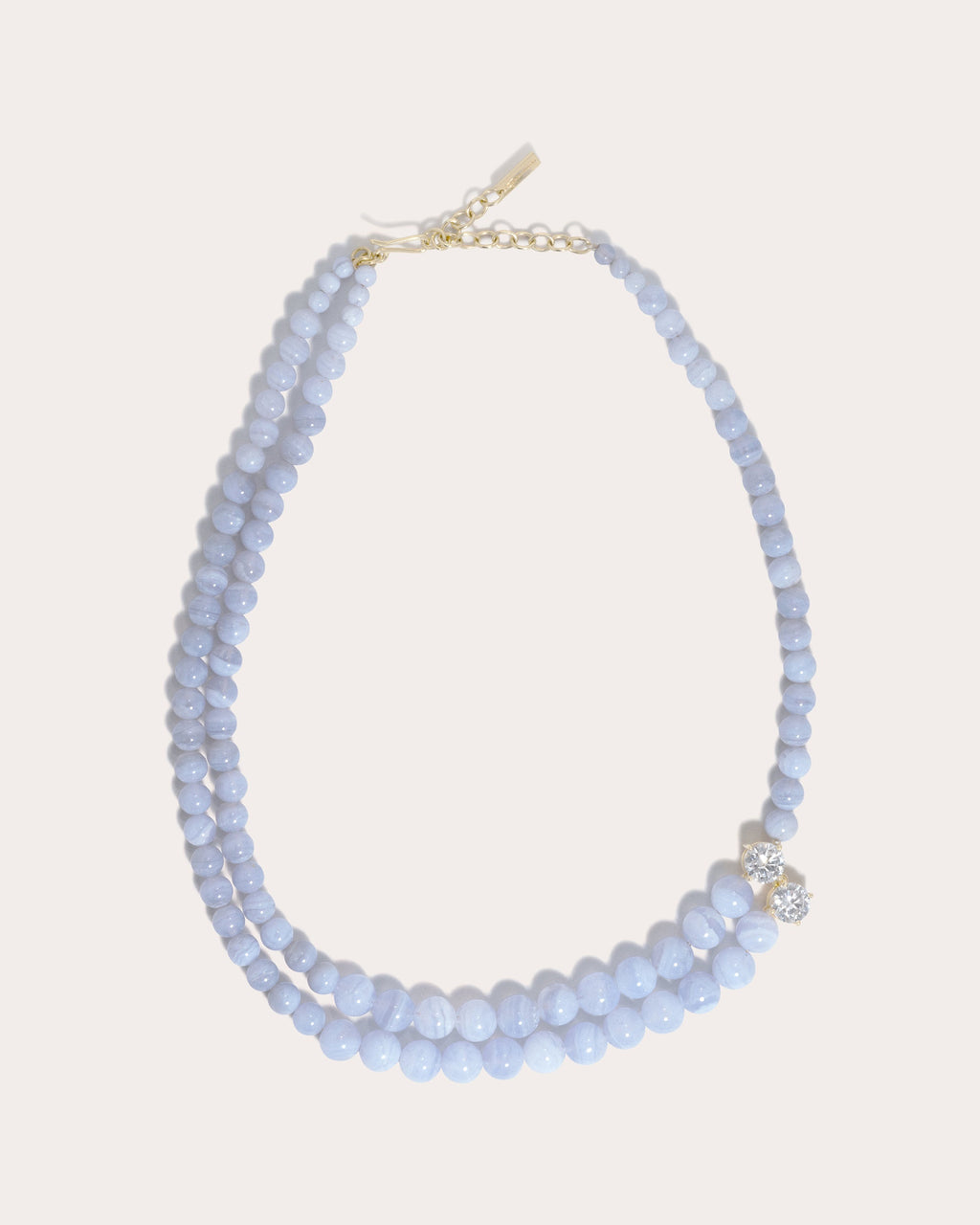 Pearl & Lace Agate 'The Light of the Past' Necklace